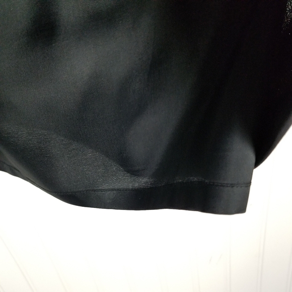 Ann Taylor Sequin Strapless Cocktail Dress Black Size 4 Small Mini LBD - Picture 9 of 10